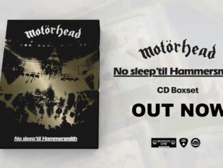 Motörhead – No Sleep 'Til Hammersmith 40th Anniversary official release