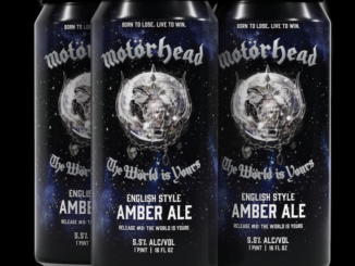 MOTÖRHEAD Röad Crew The World Is Yours Amber Ale collectible cans from the BevNomad collaboration