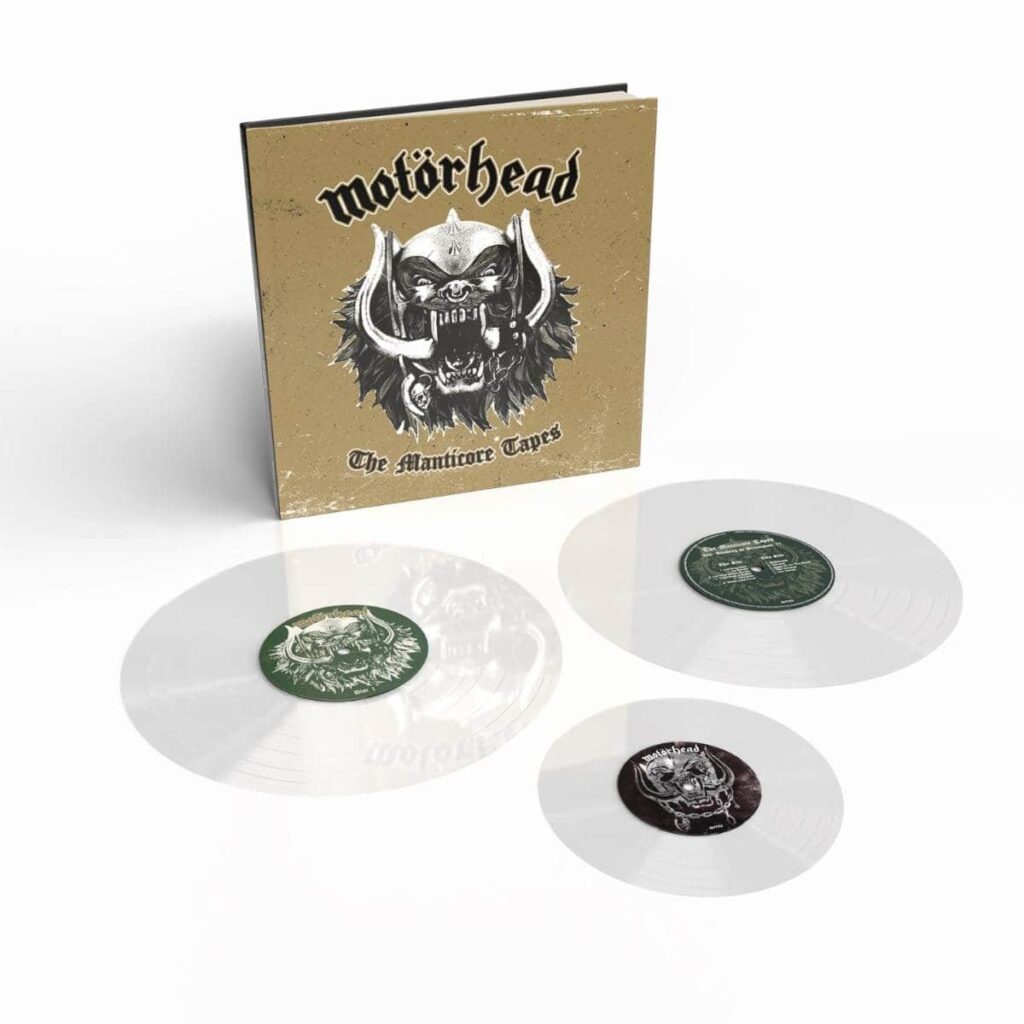 MOTÖRHEAD The Manticore Tapes deluxe expanded bookpack