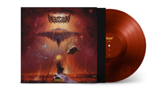 NEEDLESS – Premonition album cover by Ryan T. Hancock