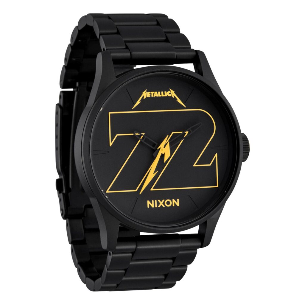 Nixon x Metallica 72 Seasons Sentry Watch from Metallica's second Nixon collection