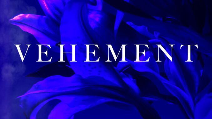 Ophelia and EMPTY STREETS Vehement single artwork