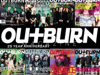OUTBURN 25th anniversary return to print artwork