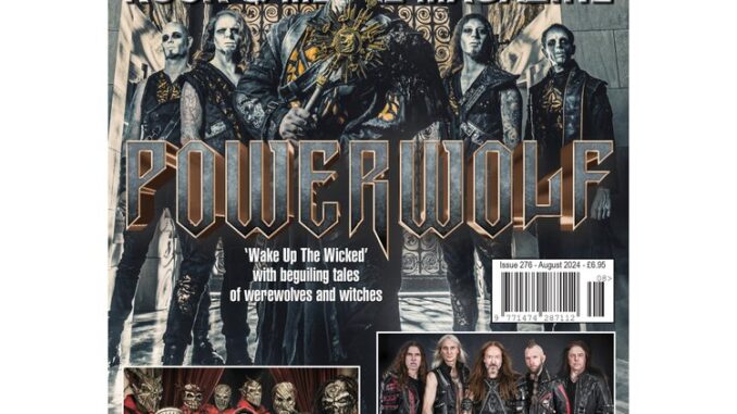 Powerplay Rock & Metal Magazine issue 276 – August 2024 cover