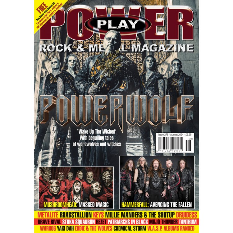 Powerplay Rock & Metal Magazine issue 276 – August 2024 cover