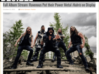 Ravenous Hubris album publicity artwork