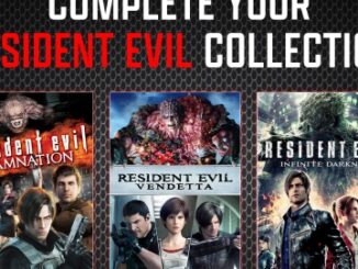Resident Evil Anime Collection official Sony Pictures collection artwork