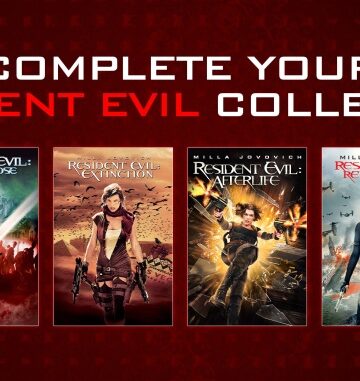 Resident Evil Collection official Sony Pictures collection artwork