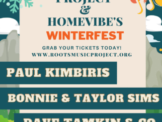 Roots Music Project and Homevibe first annual Winterfest poster
