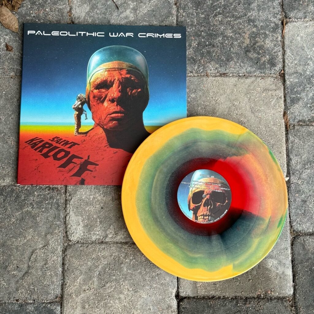 Saint Karloff – Paleolithic War Crimes album artwork