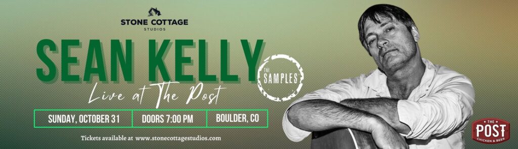 Sean Kelly of The Samples – Stone Cottage Studios event artwork