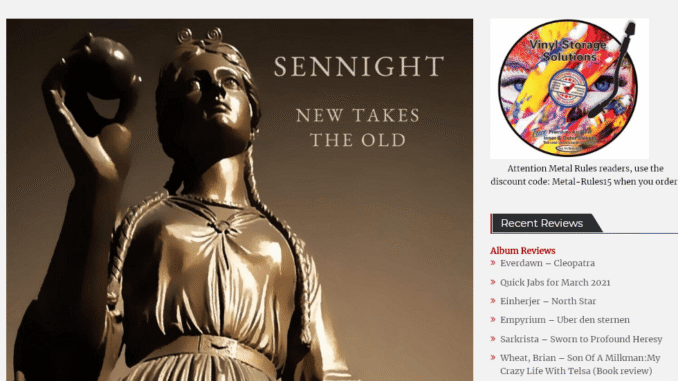 SENNIGHT – Golden Crown / New Takes The Old