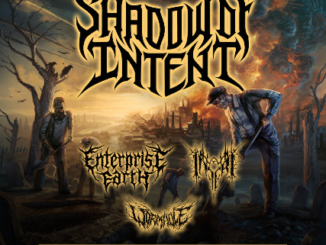 Shadow of Intent, Enterprise Earth, Inferi and Wormhole Elegy North American Tour 2022 poster