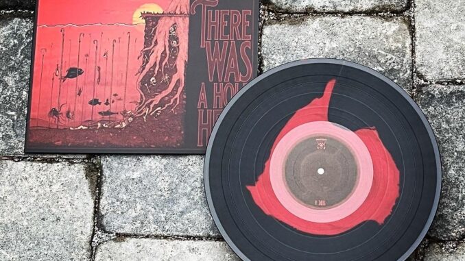 SIGNO ROJO There Was a Hole Here album artwork and vinyl