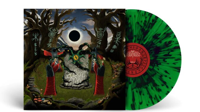 Skogskult self-titled debut album vinyl artwork