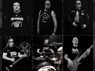 SKULL ALTAR publicity photo for the Diabolical album campaign