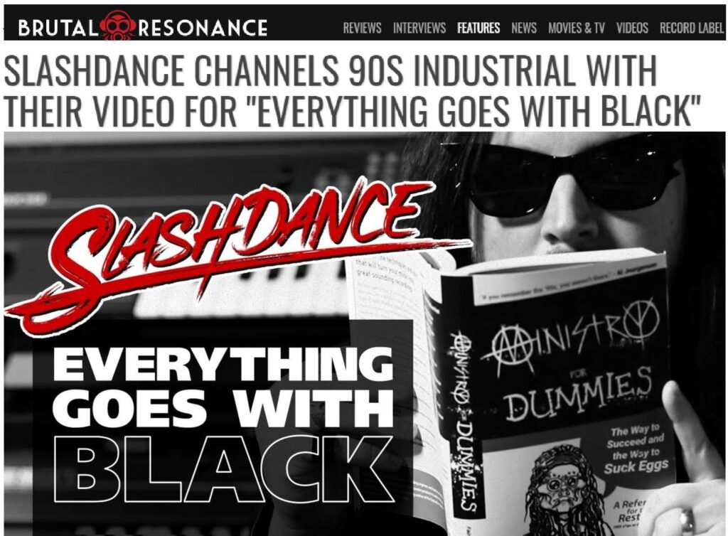 Slashdance – Everything Goes With Black publicity image