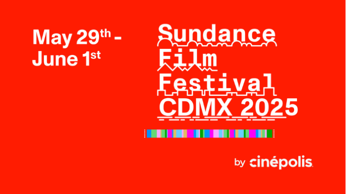 Sundance Film Festival CDMX 2025 official festival artwork