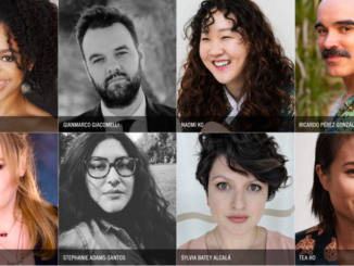 Sundance Institute 2022 Episodic Lab Fellows Britt Adams, Gianmarco Giacomelli, Naomi Ko, Ricardo Pérez González, Samantha Clay, Stephanie Adams-Santos, Sylvia Batey Alcalá and Tea Ho