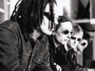 SWERVEDRIVER publicity photo for Doremi Faso Latido vinyl release