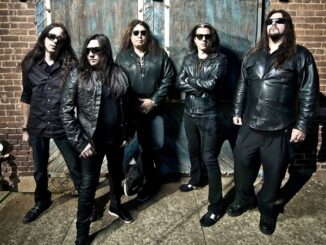 TESTAMENT band publicity photo featuring vocalist Chuck Billy