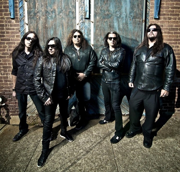 TESTAMENT band publicity photo featuring vocalist Chuck Billy