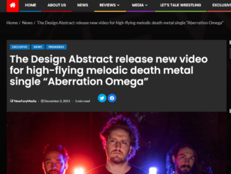 The Design Abstract — Aberration Omega / Metemtechnosis publicity artwork