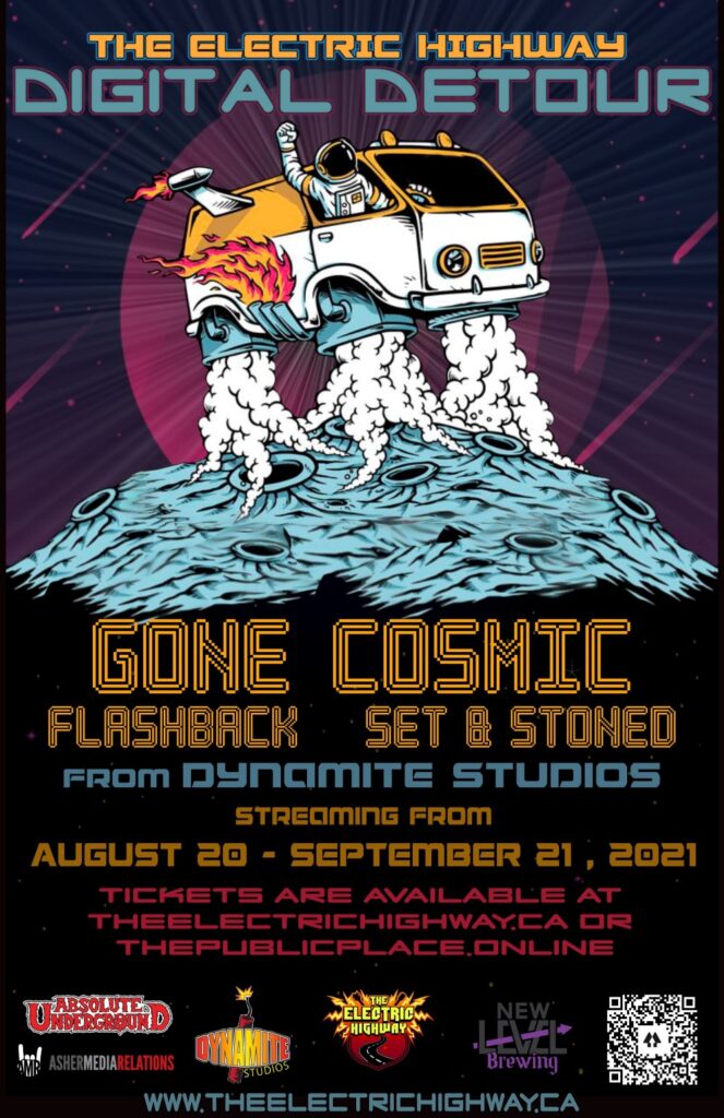 The Electric Highway Digital Detour festival poster