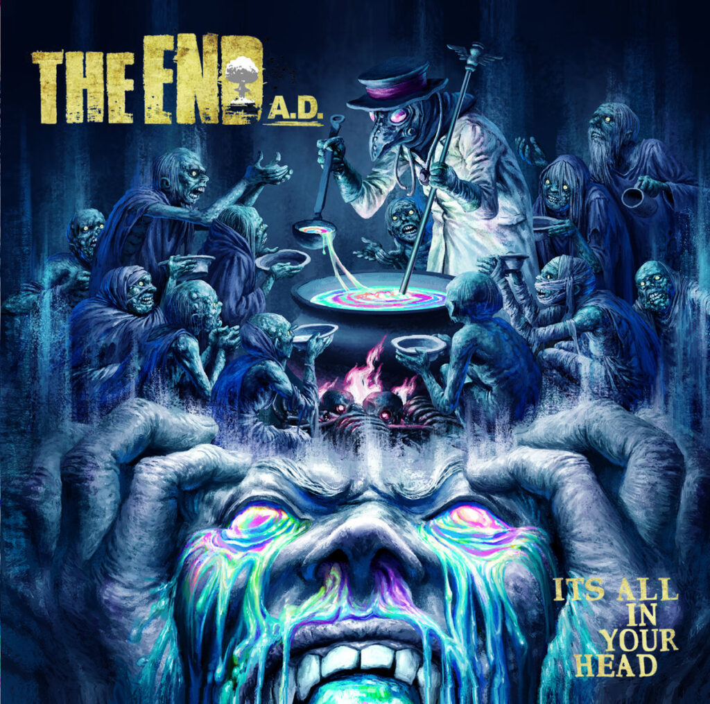 The End A.D. – It’s All In Your Head album artwork