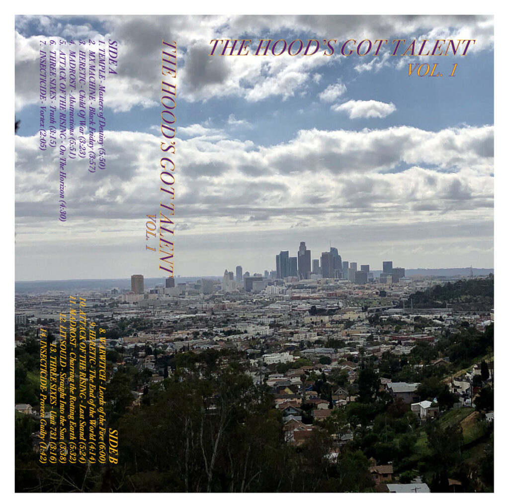 The Hood’s Got Talent Vol. I artwork from Candlepower Records