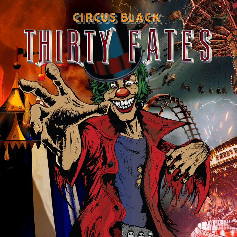 Thirty Fates – Circus Black album artwork