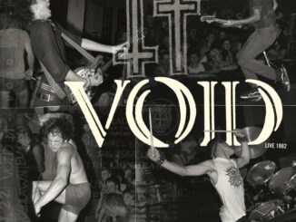 VOID Live 1982 album cover artwork