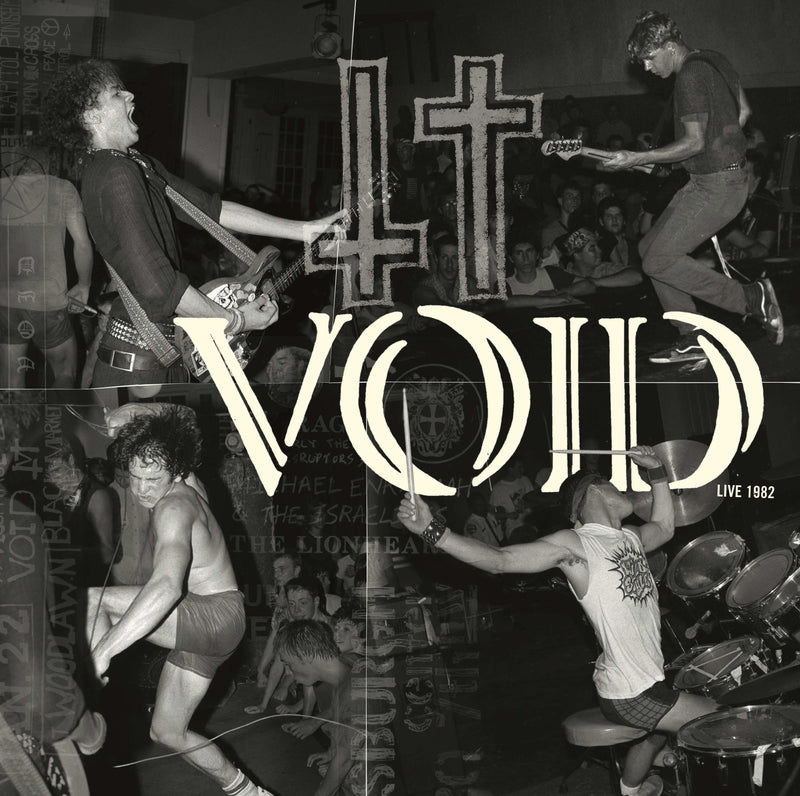 VOID Live 1982 album cover artwork