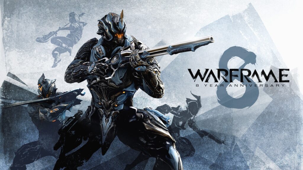 Warframe 8-Year Anniversary Event key art