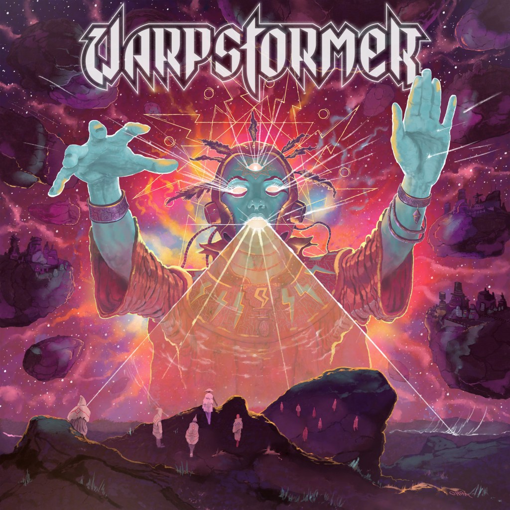 WARPSTORMER self-titled debut album artwork