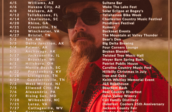 Whey Jennings 2024 tour poster