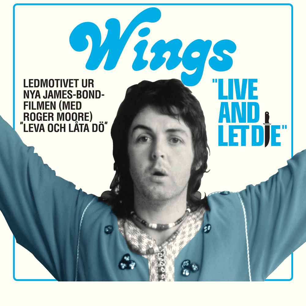 Wings – Live and Let Die official single artwork