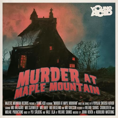 YOUNG ACID – Murder At Maple Mountain album artwork