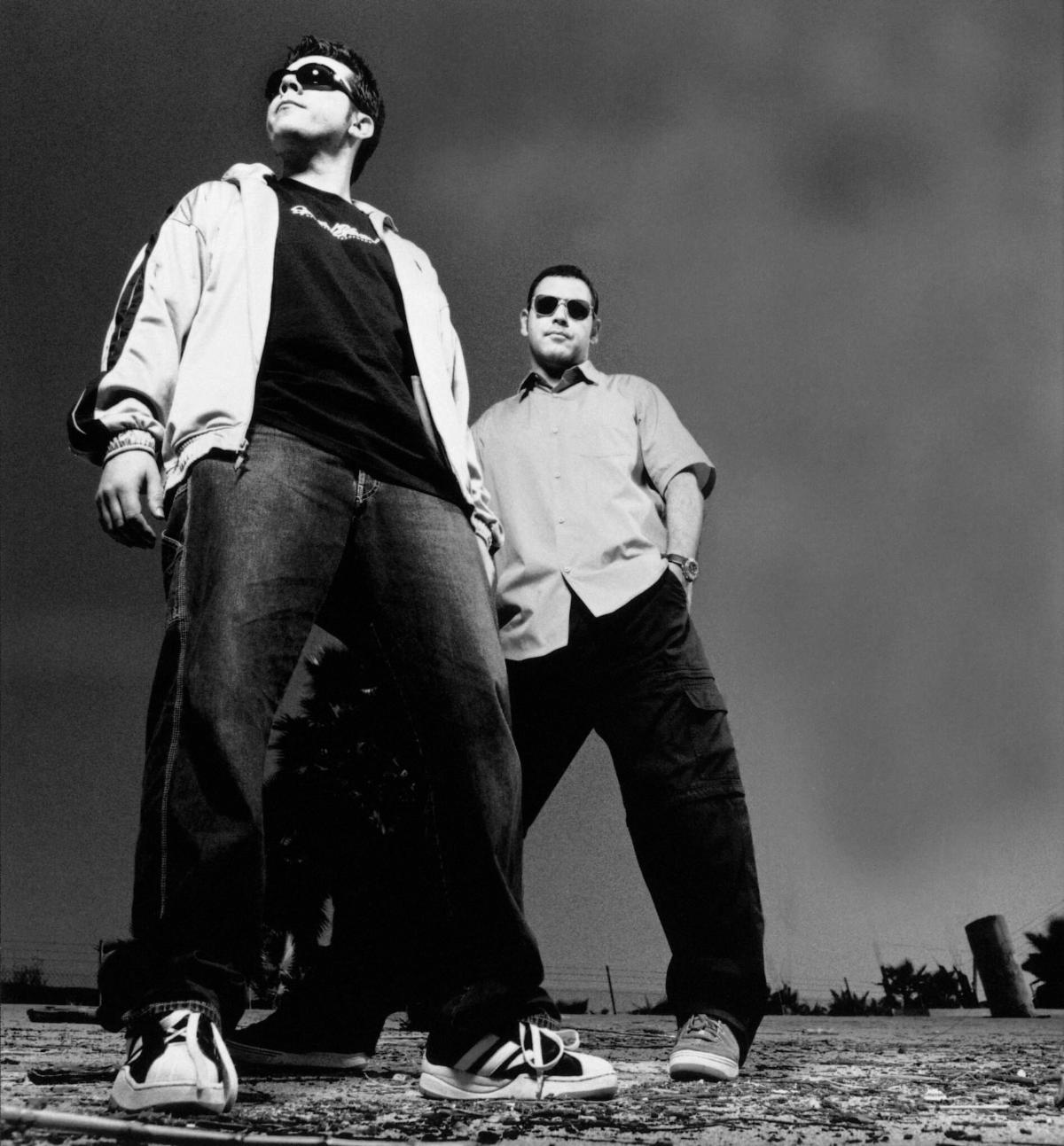 The Crystal Method Scott Kirkland and Ken Jordan photographed by Ralf Strathmann