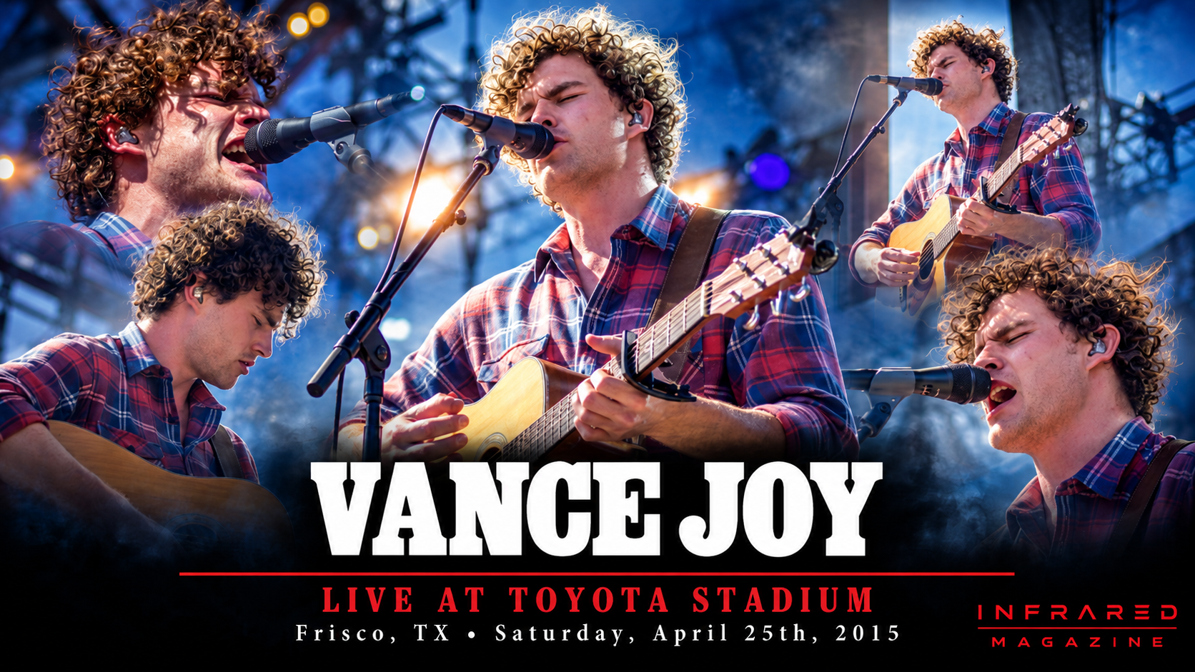 Photo Gallery: VANCE JOY Live at Toyota Stadium in Frisco, TX on Saturday April 25th, 2015